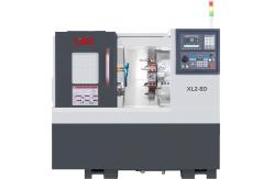 China Medium Duty Custom Dual Turret Cnc Lathe With SYNTEC CNC Control System supplier