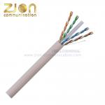 305m Roll PE  PVC CM UL/ETL LSZH PVC  Cat6 Lan Cable 4 Pairs 23awg for sale