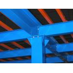Heavy Duty Industrial Mezzanine Floors Corrosion Protection Double T- Steel for sale
