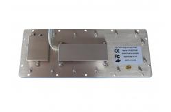 China Short Stroke Industrial Keyboard With Touchpad IP67 Dynamic Vandal Proof supplier