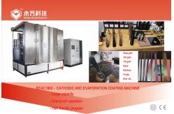 China Arc Evaporation Chrome Plating Equipment , Hand Shower Silver Pvd Coating Equipment supplier
