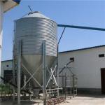 Large Animal Feed Silo , High Rearing Efficiency Poultry Feeding Equipment for sale