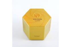 China Hexagon Holographic Paper Packaging Boxes Wholesale With Design Printing supplier