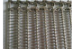 China Snacks Frying Cooling 304 Ss Spiral Mesh Belt supplier