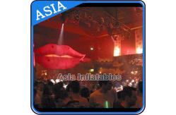 China Cartoon Advertising Inflatables Balloon ,  Giant  Mouth Lip Customized Character supplier