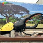 Durable Fiberglass Hercules Beetle For Theme Park Display And Decoration for sale