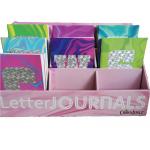 Saddle Binding Colorful Letter Custom Journal Printing For Children And Adult for sale