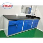 C  Framework Steel  Wood Biology Lab Furniture Gray Or Blue Colour