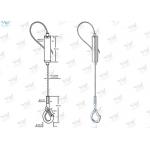Wire Cable Art Hanging Systems Customize Color Applied Picture Suspending for sale