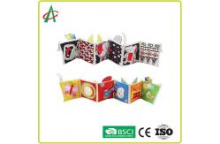 China 20x20cm Rag Soft Books For Infants Handcrafted Plush Polyester supplier