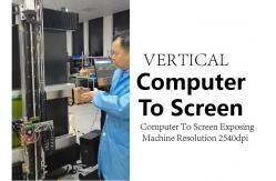 China Vertical UV Laser CTS Computer To Screen Exposing Machine 20W 25W 2Frame supplier