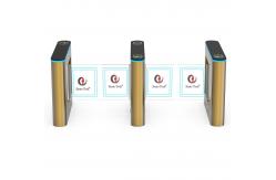 China DC Motor Access Control Turnstile Gate Bidirectional Swing Barrier Gate supplier