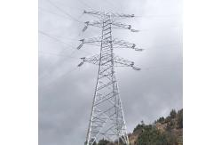 China Anger Steel Lattice Pylon For 110kV 132kV Electric Power Transmission supplier