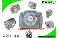China Wireless Underground LED Miners Cap Lamp 13000 Lux Light Weight 200g supplier