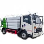 Cheap HOWO  4x2  8000 Liters Water Bowser Truck With Right Hand Driver and Water Bowser Square Tanker for sale