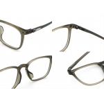 Rectangle Shape Adjustable Temple Pure Titanium Spectacles 839