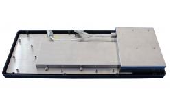 China Black Marine Keyboard Water Resistance Industrial Keyboard With Touchpad supplier