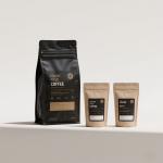 Oxygen Blocking Child Proof Pouches Stand Up For Roasted Coffee Bulk