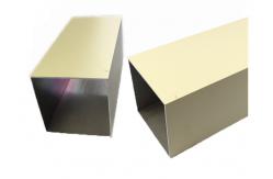 China Multifunctional Powder Coated Aluminium Extrusions 6063 Square Aluminum Tubing supplier