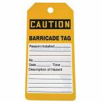 Caution Lockout Tagout Tag By The Roll PVC Sign Legend Barricade Tag Do Not Remove for sale