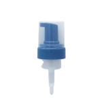 White Clip Lock Way 1.5cc Output Foam Bottle Pump With Transparent Housing for sale