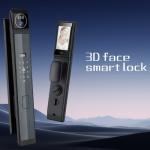 3D Face Recognition Smart Lock With Video Calling And 4200Mah Rechargeable Battery for sale
