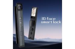 China 3D Face Recognition Smart Lock With Video Calling And 4200Mah Rechargeable Battery supplier
