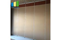 China Classroom Mobile Folding Acoustic Partition Walls / Conference Room Sliding Walls supplier