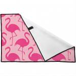 Microfiber Polyester Printed Sublimated Golf Sports Towel Custom Logo for sale