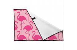 China Microfiber Polyester Printed Sublimated Golf Sports Towel Custom Logo supplier