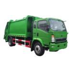 8cbm Sinotruk Howo Waste Compactor Garbage Truck Diesel Fuel for sale