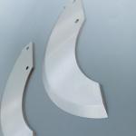 Non Standard Shape Smooth Edge Tool Steel Metal Cutting Industrial Saw Blade ODM for sale