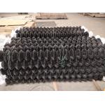 Sustainable PVC Black Coated Chain Link Fence For Garden for sale