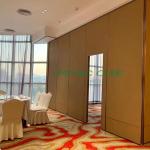 Modern Design Movable Partition Wall MDF Board Surface For Hotel Sound Control for sale