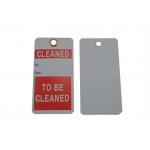 Cleaned Cardstock Lockout Plastic Safety Tag Height 5 3/4 In Width 3 In White for sale