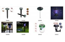 China Solar Mouse Snake Repellers Pest Repeller Reject Outdoor Solar Repellers supplier