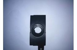 China Black Device Cover Plastic Molded Parts With POM Material Matte Surface supplier