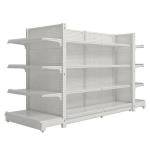 Single Sided Gondola Display Stands Shelving Case Unit Supermarket for sale