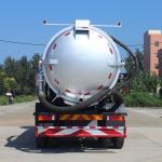 Diesel Fuel Type Vacuum Sewer Septic Tank Trucks Sewage Suction Tanker Truck 6x4 for sale