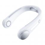 5v 3.7w Hands Free Portable Neck Fan White Pink For Outdoor for sale