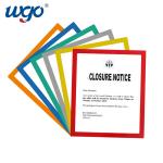A4 8.5x11 8x10 Sticky Back Photo Frames PVC With WGO Reusable Adhesive Tape for sale