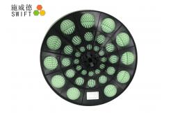 China 200mm Length Nylon Cable Ties UL94V2 Flammability With Low Insertion Force supplier