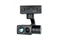 China Universal Joint Fixed focus visible light+8.7mm640 thermal imaging UAV supplier