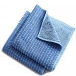 260gsm Microfiber Cleaning Cloth Blue Color Microfiber Scrubbing Cloth for sale