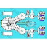 Glass Lighting PVD Plating Machine , Crystal Chandelier  Multi Arc Vacuum Plating Equipment