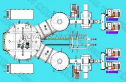 China Glass Lighting PVD Plating Machine , Crystal Chandelier  Multi Arc Vacuum Plating Equipment supplier