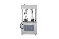 China Double Headed Pneumatic Sole Press Machine Safe And Efficient Power Saving supplier