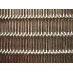SS316L Spiral Mesh Belt , Balanced Spiral Wire Mesh For Hotel Decoration for sale