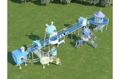 China Outdoor Childrens Climbing Frames Childrens Exercise Climbing Equipment 20M Playground supplier