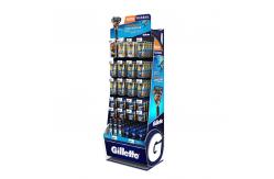 China Shavers Pegboard Display Stands Demountable Supermarket Display Shelves With Hooks supplier